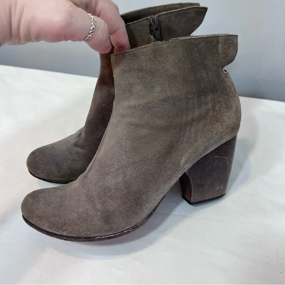 Coclico Vita gray suede ankle boots size 39